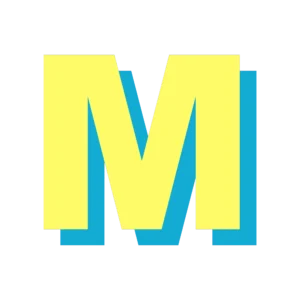 Mech Made Logo Blue Shadow