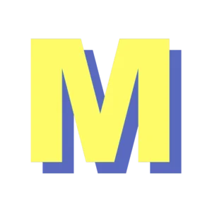 Mech Made Logo Violet Shadow